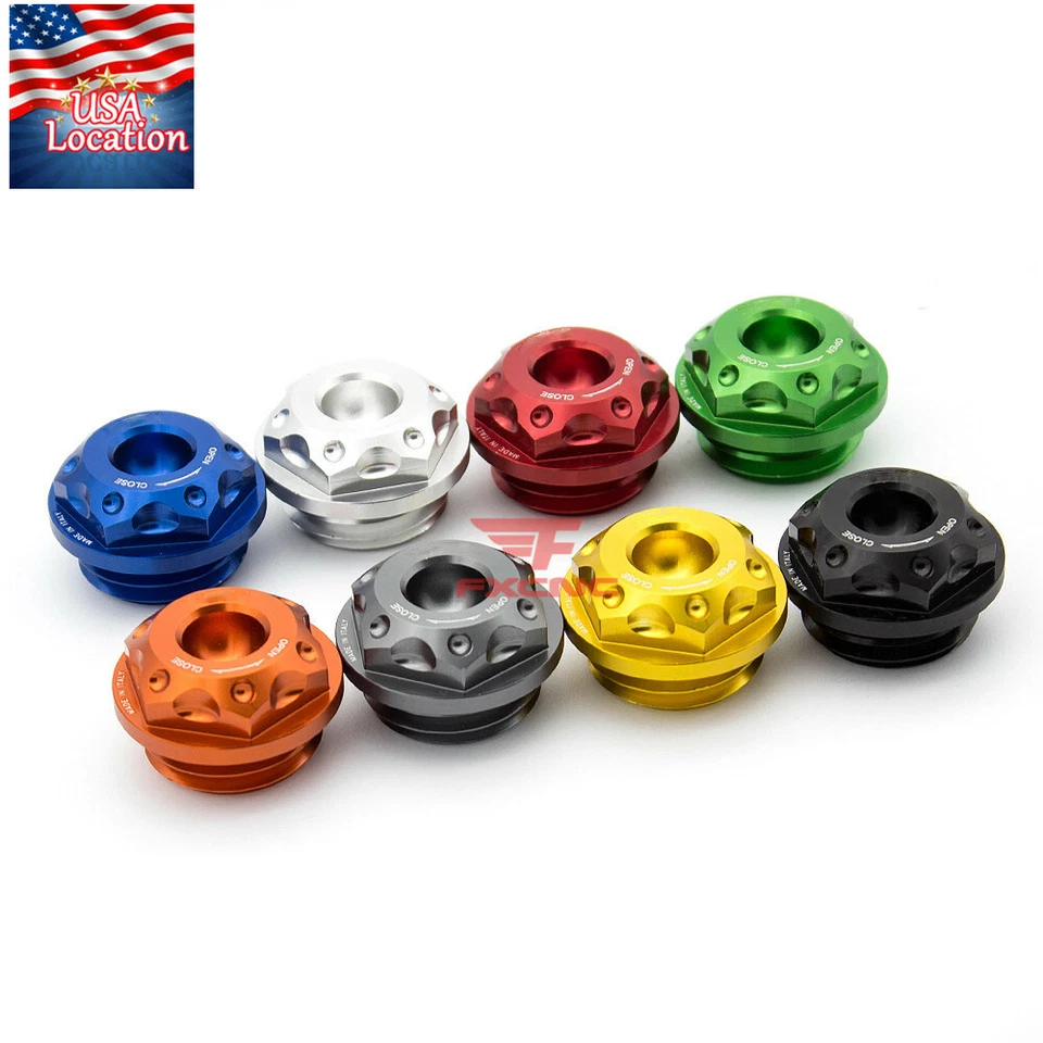 Tampa do tanque de enchimento de óleo do motor de motocicleta Yamaha XV535 VIRAGO 1987-2000 combustível - Imagem 3 de 4