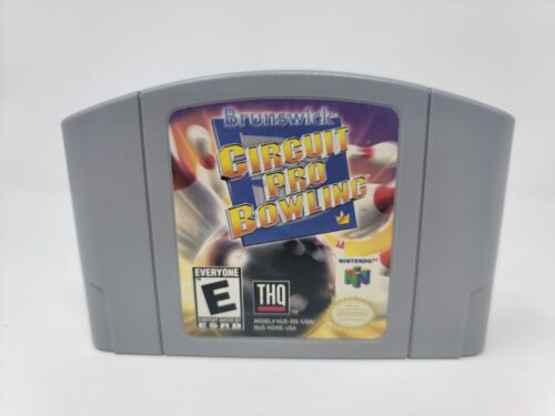 Brunswick Circuit Pro Bowling N64 Nintendo 64, 1999 - Testé authentique - Photo 1 sur 8