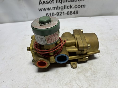 ASCO 8344B41M0 4 Way Solenoid Valves 16.7 Watts 3/4 Pipe - Picture 2 of 7