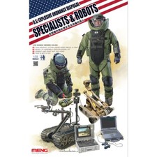 Meng #HS-003 1/35 U.S.Explosive Ordnance Disposal Specialists & Robots