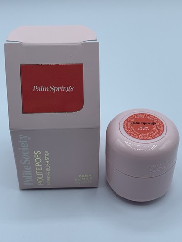 Polite Society Polite Pops Powder Blurring Blush Stick~PALM SPRINGS~ - Picture 4 of 4