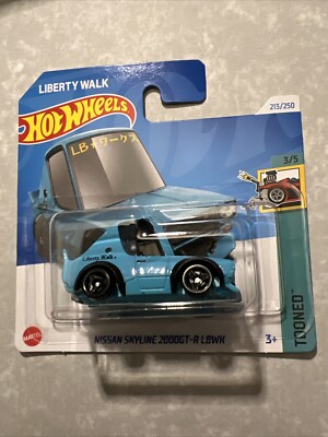 Hot Wheels Nissan Skyline 2000GT-R LBWK hellblau 2024 Tooned 3/5 OVP