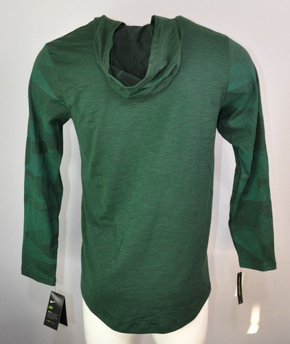 Nike Shirt Men's Size Small Hoodie Tee MSU Michigan State Spartans Long Sleeve - Picture 3 of 10