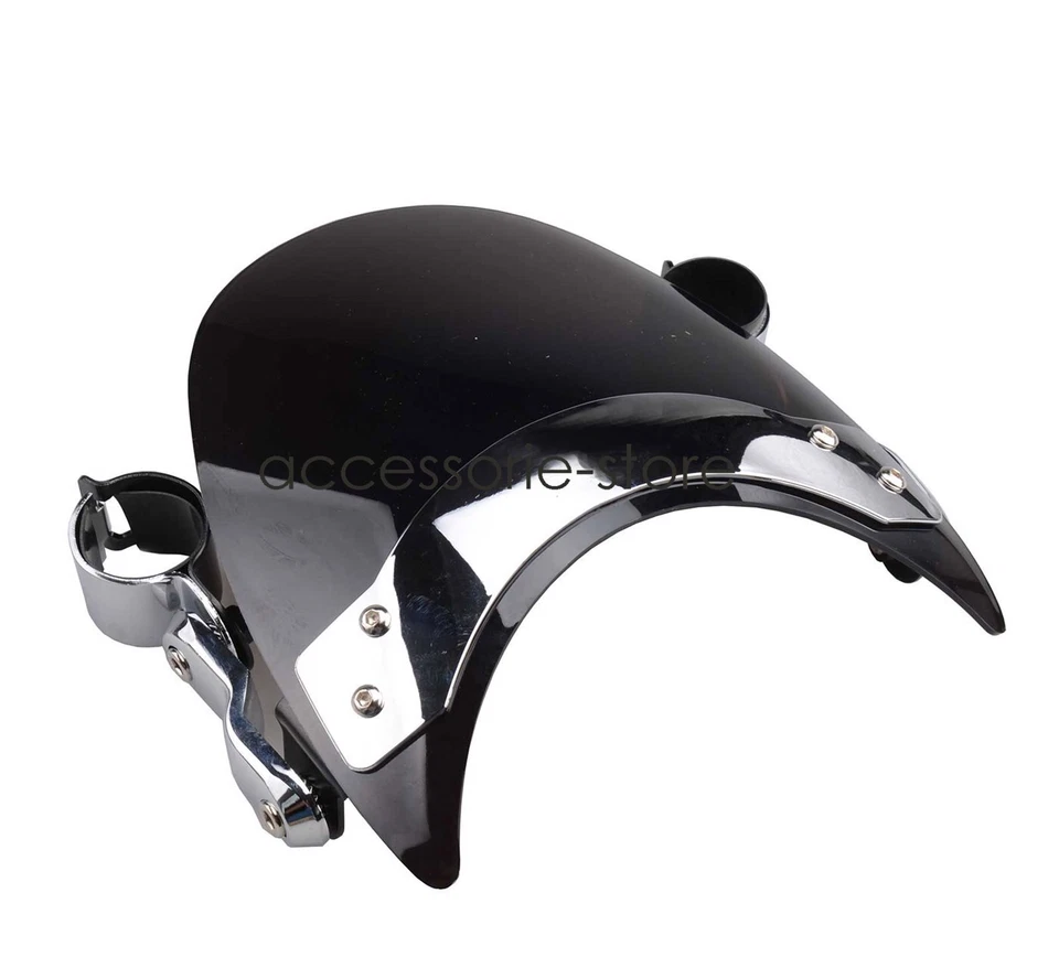 Parabrisas negro para Triumph Adventurer Legend TT Speedmaster Foto 3 de 4