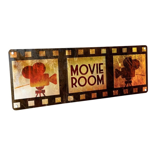Framed Metal Family Sign Hanging Interior Wall Art Home Decor For