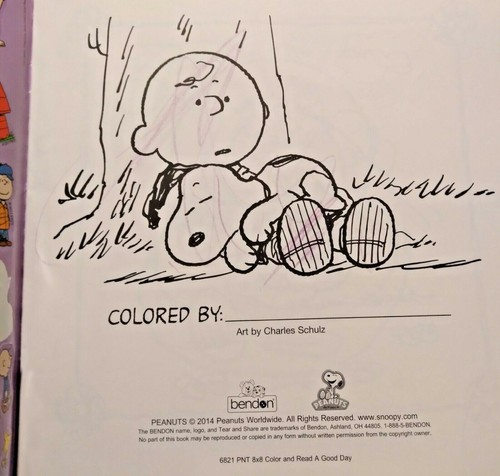 Pawpet Show Today Peanuts Creative Sticker and Coloring Book FREE SHIPPING! - Picture 4 of 5