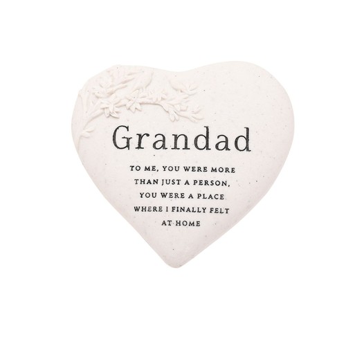 Grandad Graveside Branch Heart Memorial Plaque Ornament Tribute Bereavement Gift - Picture 4 of 4