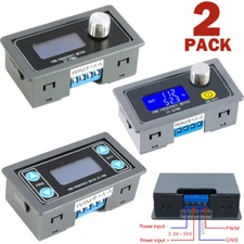 Signal Generator Module Adjustable PWM Pulse Frequency Duty Cycle Square Wave 2X