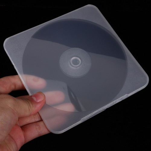 4pcs Transparent CD Case Plastic CD Jewel Case DVD Holder DVD Storage Case - Afbeelding 7 van 12