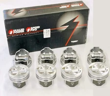 SPEED PRO Hypereutectic Coated Dish Pistons Set/8 for Chevy SB 350 5.7L 030