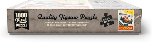 MyPuzzle Indiana: The Hoosier State - 1000 Piece Jigsaw Puzzle for Adults - Picture 11 of 12
