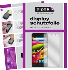 2x Protection pour Archos 50b Cobalt Lite Film de d'écran protecteur clair dipos