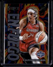 2024 Panini Select WNBA #1 Aaliyah Edwards En Fuego Rookie RC