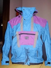 VINTAGE 1990's BOULDER GEAR PULLOVER HIKING TECH OUTDOORS JACKET medium SWEET