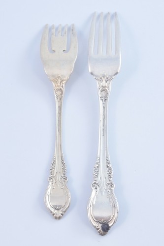 Vajilla de plata esterlina vintage Wallace Sir Christopher lugar ajuste de 7 piezas - Imagen 3 de 11