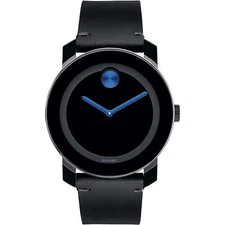 Movado 3600307 Men's Bold Black Dial Quartz Watch