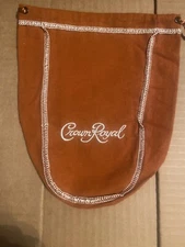 Crown Royal Salted Caramel  Drawstring Bag 9" 750ml