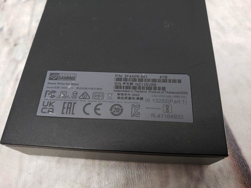Seagate External Hard Drive, 4TB, For XBox, Model SRD0LF0 ~Tested~~Reset~ - Afbeelding 3 van 5
