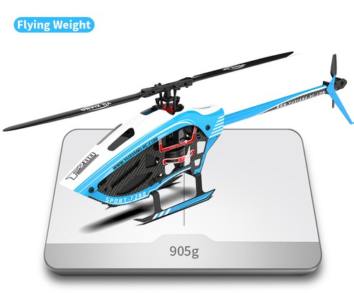 YXZNRC F280 2.4G 6CH 6 ejes giroscopio 3D sin escobillas Flybarless RC helicóptero avión - Imagen 23 de 27