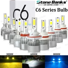 9005/9006/H11/H4/H13/9007/9004/5202/H1/H3/H7 LED Headlights Hi/Lo Beam Fog Light