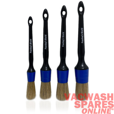 POORBOYS DETAILING PINSEL - 4ER SET - VERSCHIEDENE GRÖSSEN FÜR JEDEN AUFTRAG - WEICH