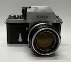Nikon F Photomic Ftn 35mm Slr Film Camera w/Nikkor 50mm f/1.4 lens Tested