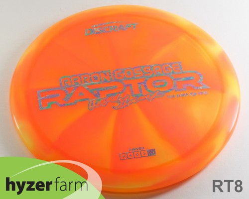 Discraft GOSSAGE 2025 TOUR SERIES Z SWIRL RAPTOR *pick color/weight* Hyzer Farm - Picture 9 of 26