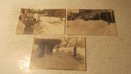 3 RPPC Postkarten Hebron Nebraska - Bild 1 von 2
