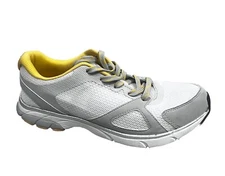 Vionic Yellow White Gray Drift Tokyo Leisure Athletic Running Sneakers Size 9.5