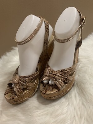 Bcbgeneration Gold Bcbgeneration Wedges BCBGeneration Shoes Bcbg