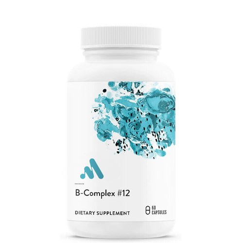 60 Capsules B-Complex # 12- Vitamin B Complex Containing Active B12 and Folate - Picture 7 of 19