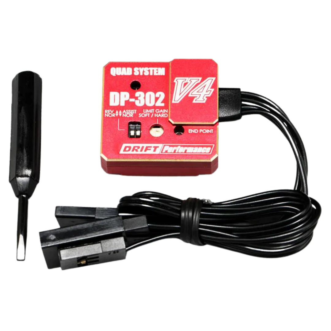 Yokomo Drift Performance Gyro w/ EP Adjustment - Red Yokomo Drift Performance Gyro w/ EP Adjustment - Red