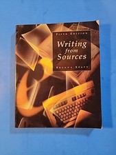 Writing from Sources by Brenda Spatt (1998, Trade Paperback)