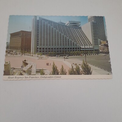 San Francisco California Hyatt Regency Embarcadero Center 1960s Scalloped Edge