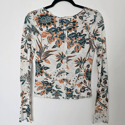 Free people We The Free T-Shirt Women's Medium Dreamed Of You Lettuce Hem Top - Bild 6 von 10