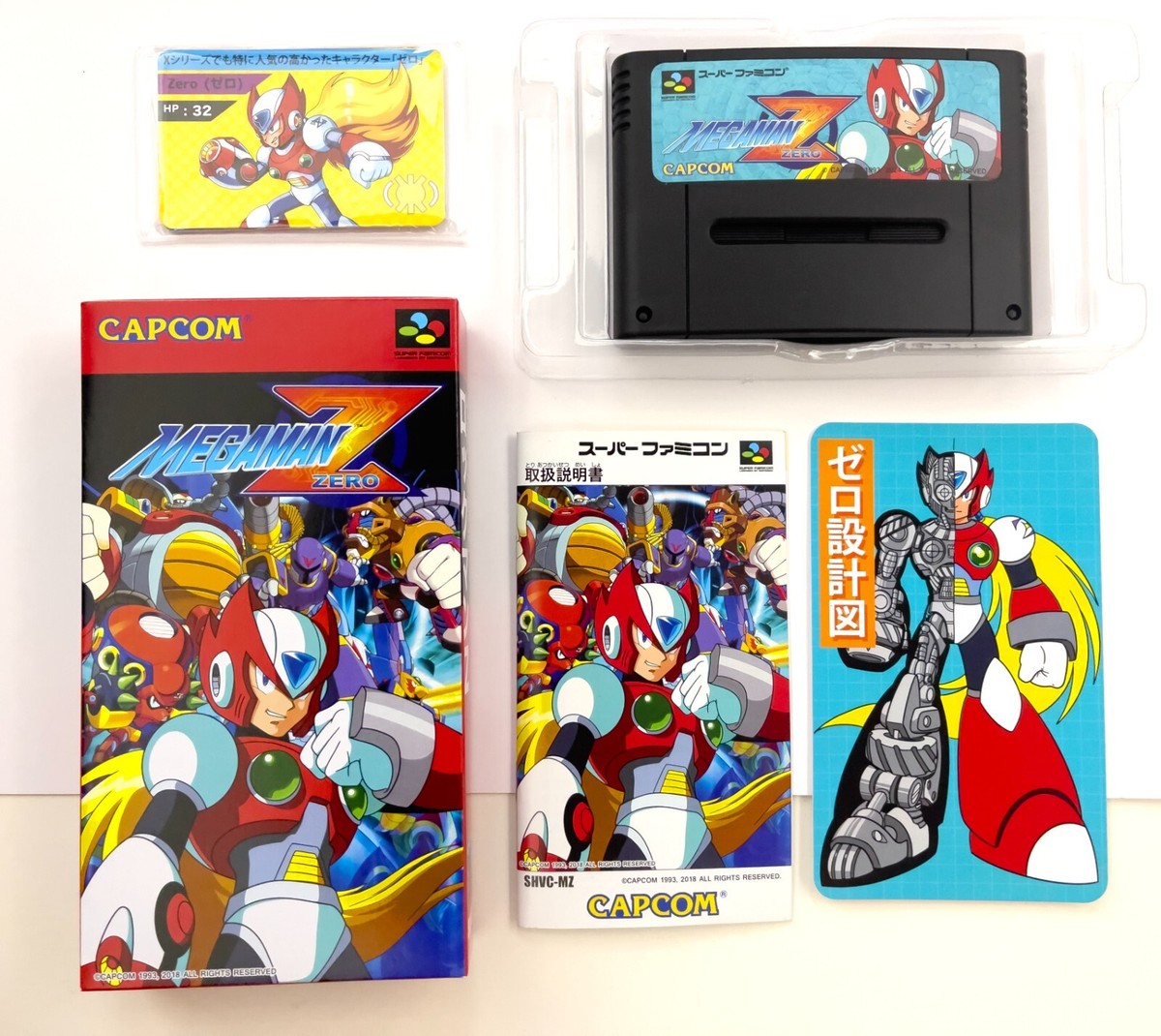 Megaman Zero / Super Famicom / Rare / Full Set | eBay