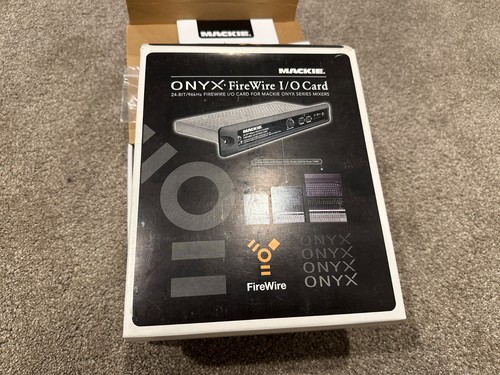 Mackie Onyx 24-Bit/96kHz Multi-Channel Firewire I/O Option Card Series Mixers