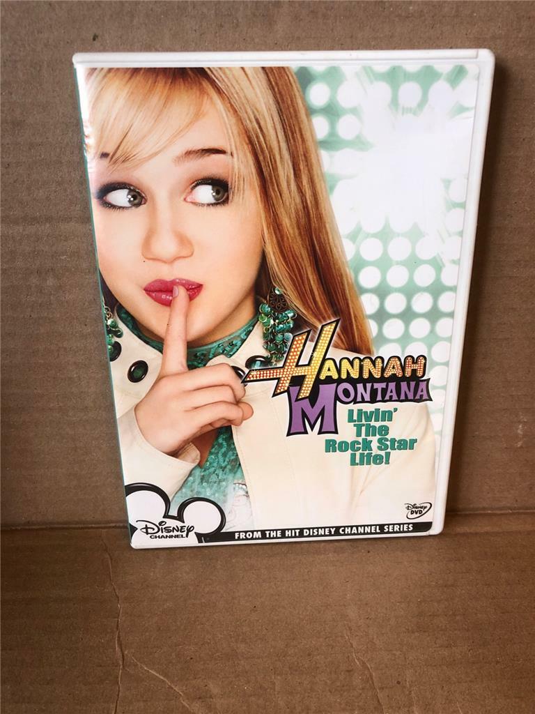 Hannah Montana Living the Rock Star Life! (DVD, 2006) Disney