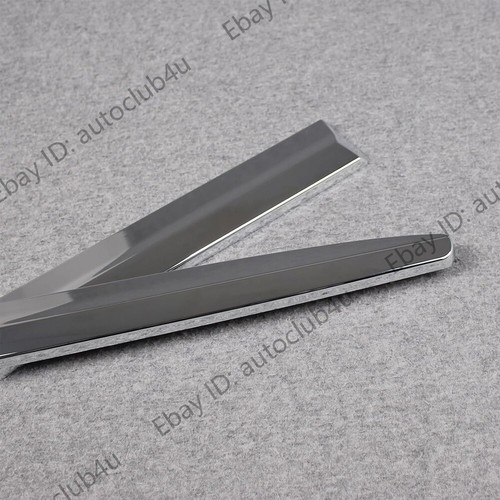 4pcs Door Side Body Molding Cover Trim For Ford New Explorer 2020-2026 Chrome - Picture 8 of 14