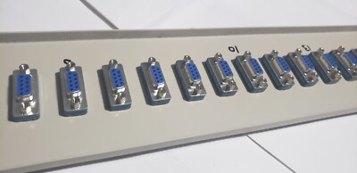 15 Port RS422 RS232 DB9 Serial Data Sony VTR VCR Machine Control