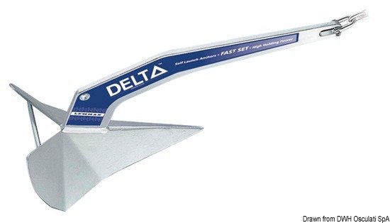 Anker Delta 32 kg Marken Lewmar 01.108.32 Anker Delta 32 kg Marken Lewmar 01.108.32