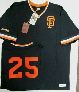 mitchell and ness barry bonds jersey