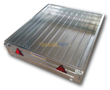 CASSONE IN LAMIERA ZINCATA 760X1070 1 SPONDA APRIBILE POSTERIORE ALT 25 CM