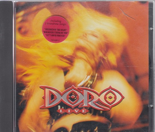 ●●● DORO "Doro Live" CD-Album - Picture 1 of 2