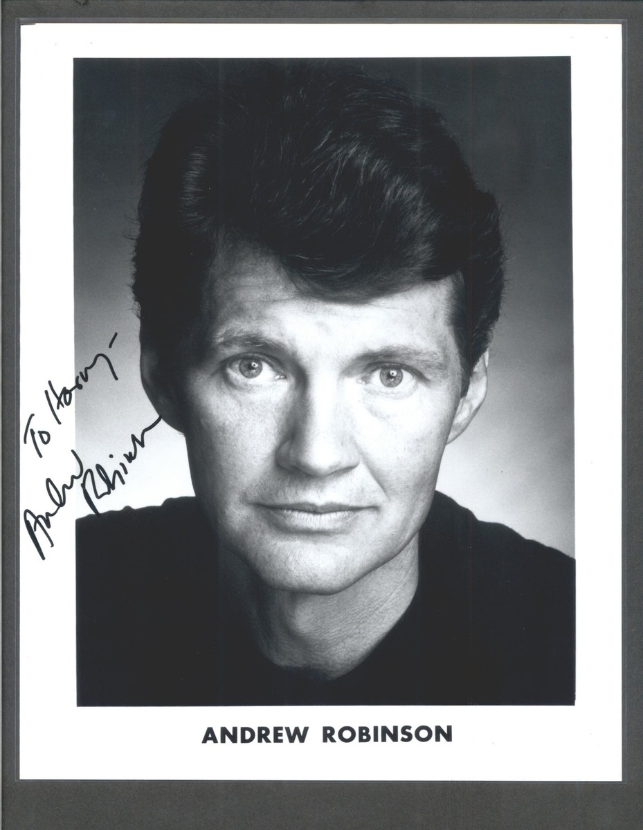 Andrew Robinson Signed Autograph Headshot Photo Dirty Harry