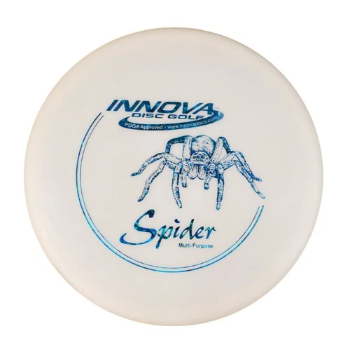 Innova DX Spider PFN 173 gram White with Blue Stamp Disc Golf Disc *Thrown* Rare