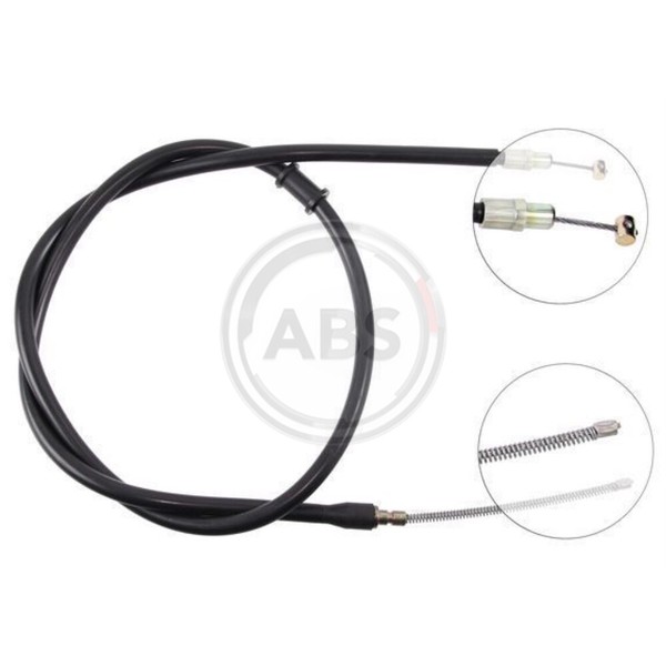 A.B.S. Handbremsseil Bremsseil Links Passend FüR Hyundai Sonata II Y-2 Y-3-image