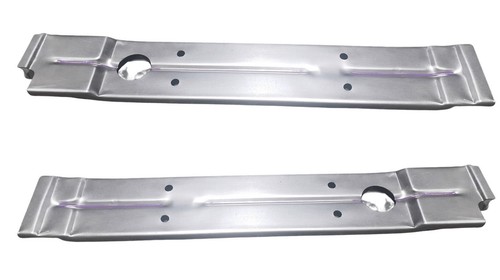 Par de soportes de piso debajo del asiento delantero 1957-1959 para Chrysler Dodge Plymouth - Imagen 1 de 5