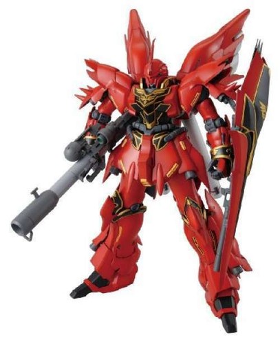 Bandai BAN181597 Sinanju Model Kit - Red