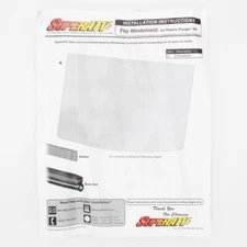 SuperATV Ranger Flip Windshield Kit Part Number -FWS-P-RAN900-B2-70